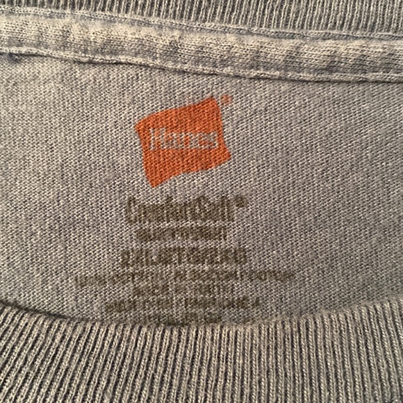 Hanes paw-print cotton tee, 2X - Picture 3 of 5